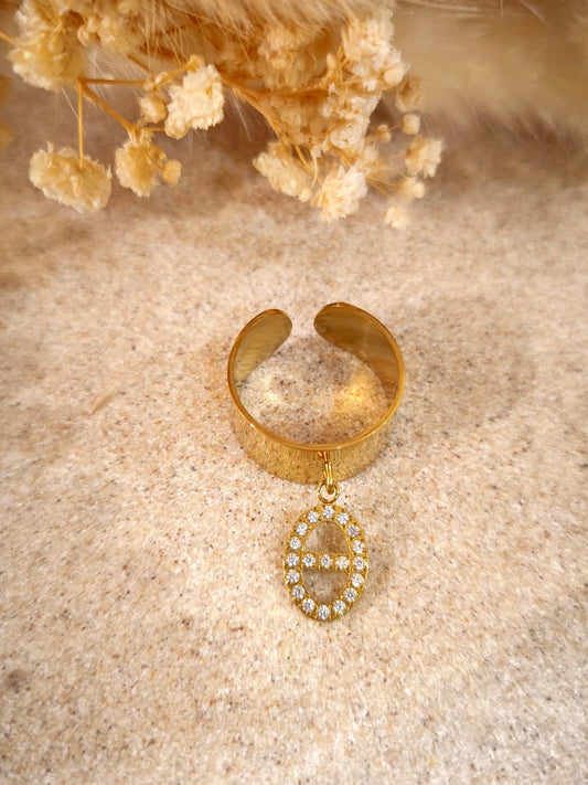 Bague Mina en acier inoxydable