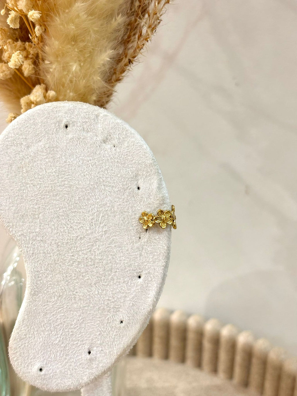 Bijou d'oreille Celestine en acier inoxydable