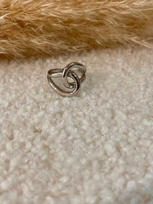 Bague Virginie en acier inoxydable