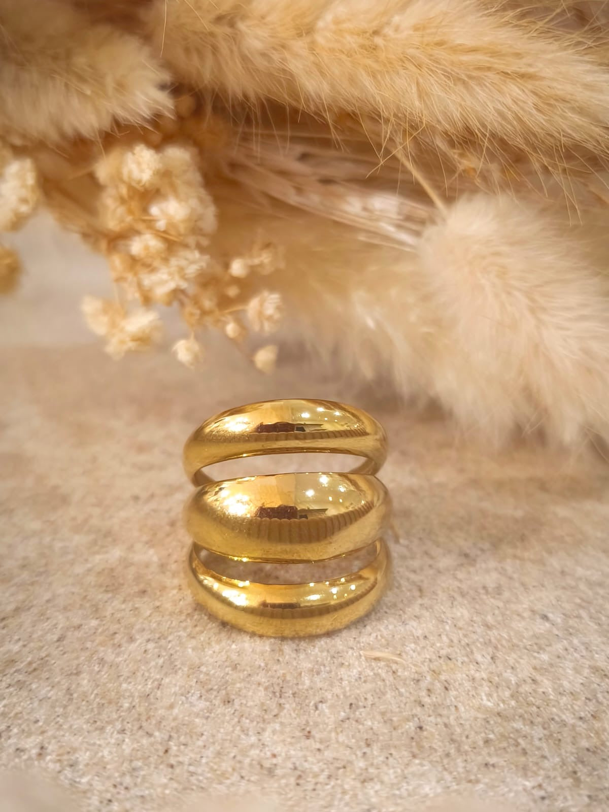 Bague Justine en acier inoxydable