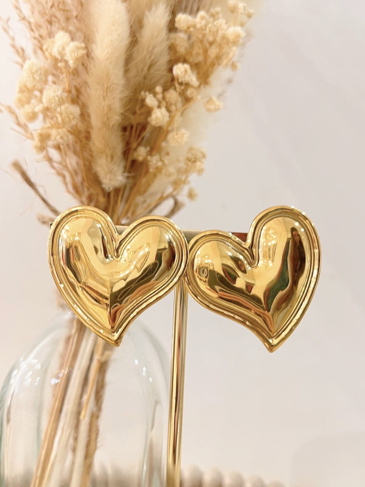 Boucles d'oreilles Liora en acier inoxydable