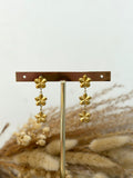 Boucles d'oreilles Zelinda en acier inoxydable