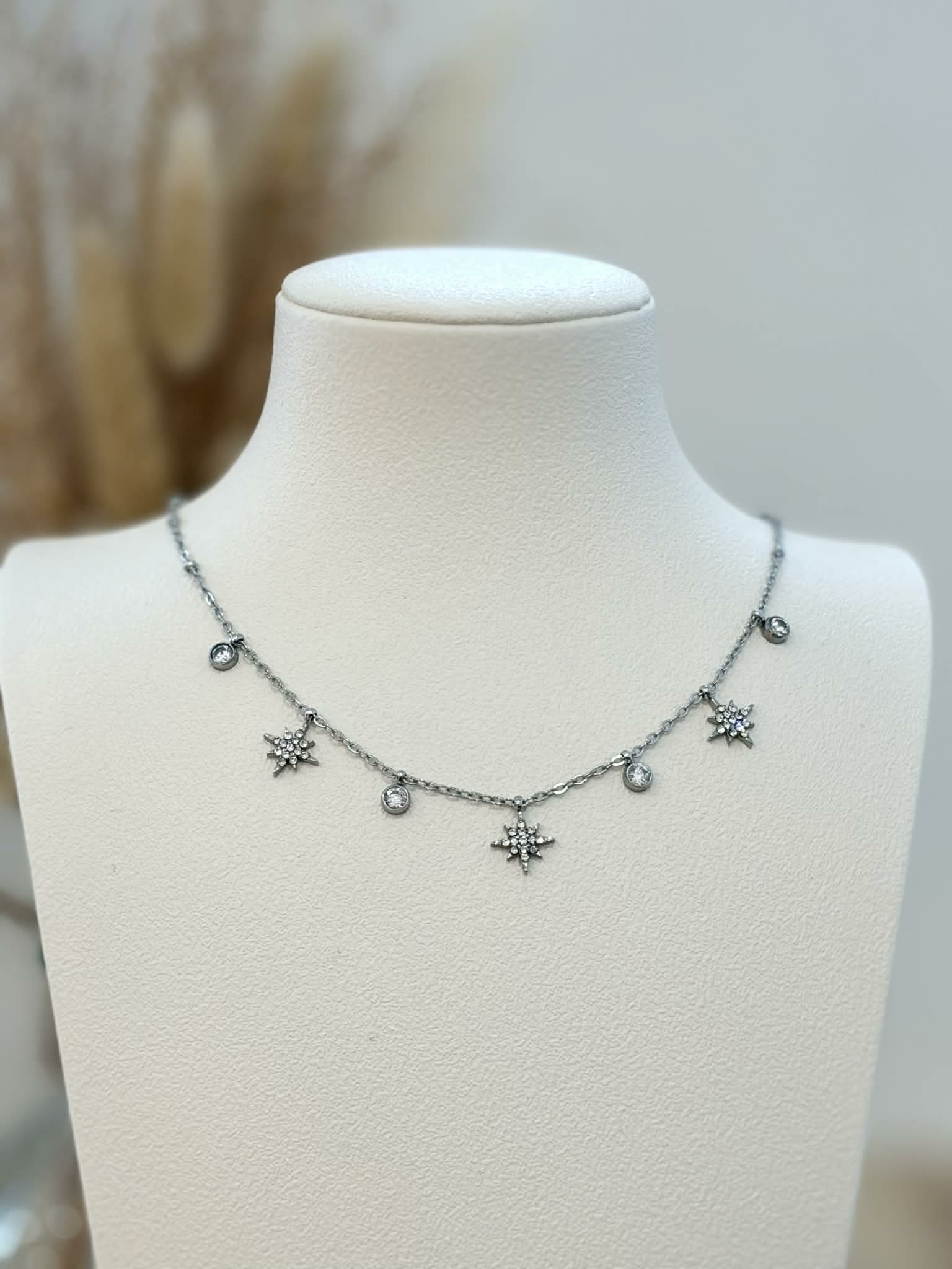 Collier Naéline en acier inoxydable