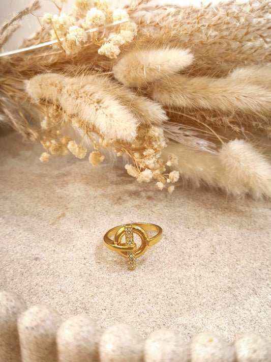 Bague Zoeva en acier inoxydable