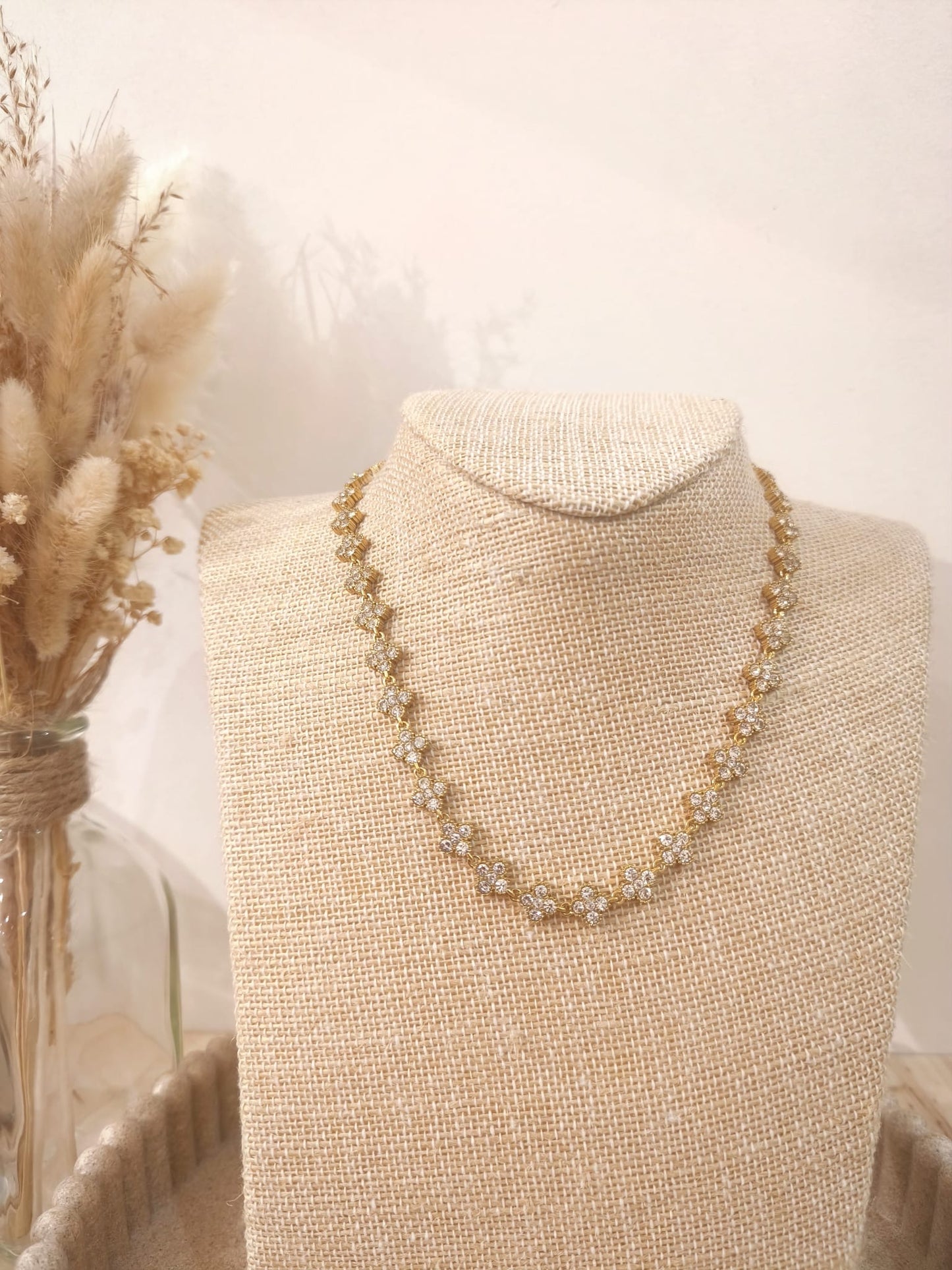 Collier Valentine en acier inoxydable