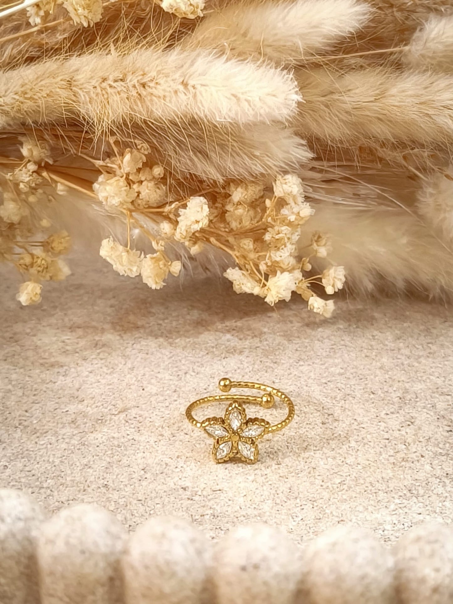 Bague Marybel en acier inoxydable