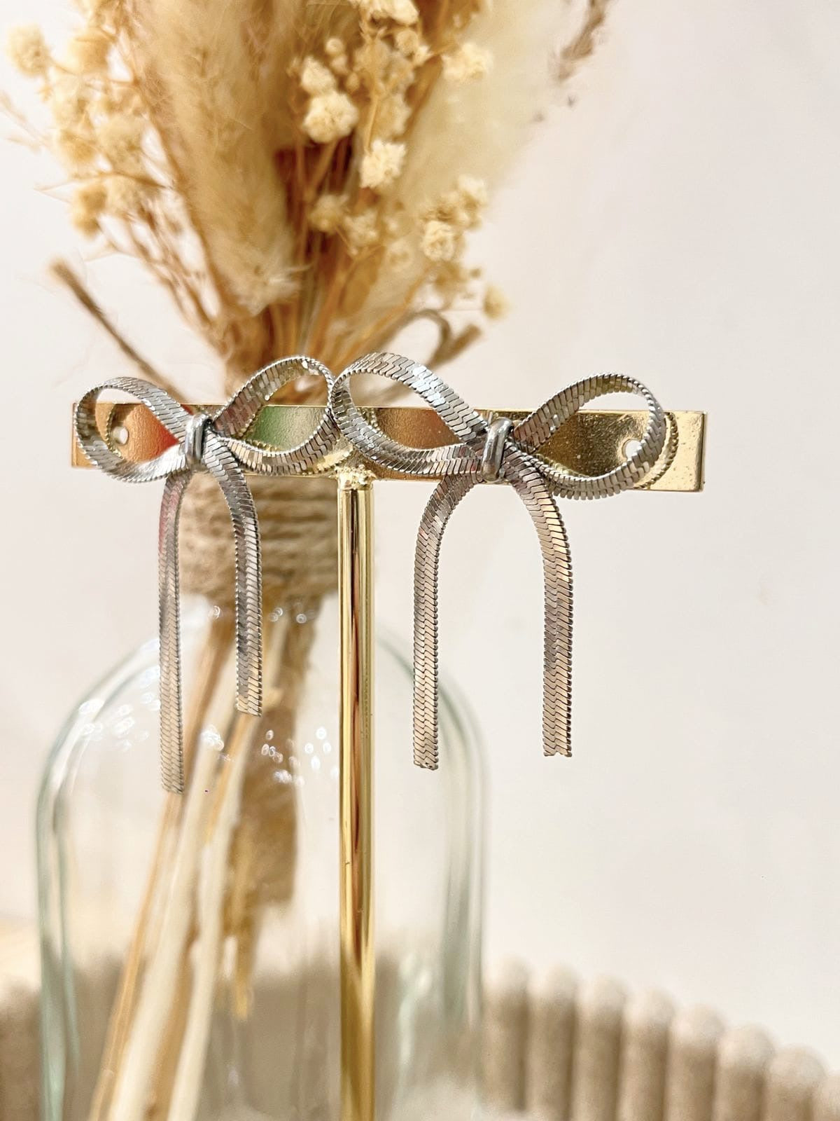 Boucles d'oreilles Safia en acier inoxydable