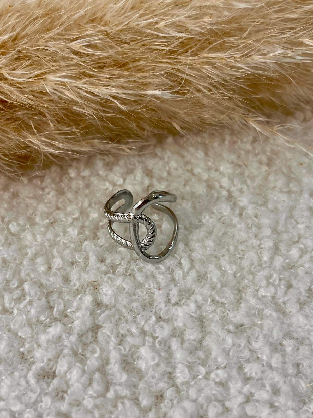 Bague Célia en acier inoxydable
