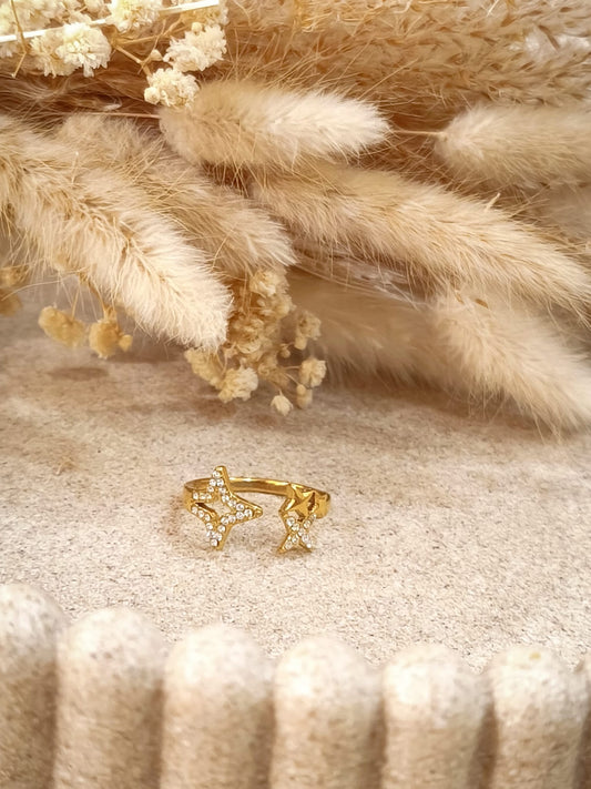 Bague Laurine en acier inoxydable