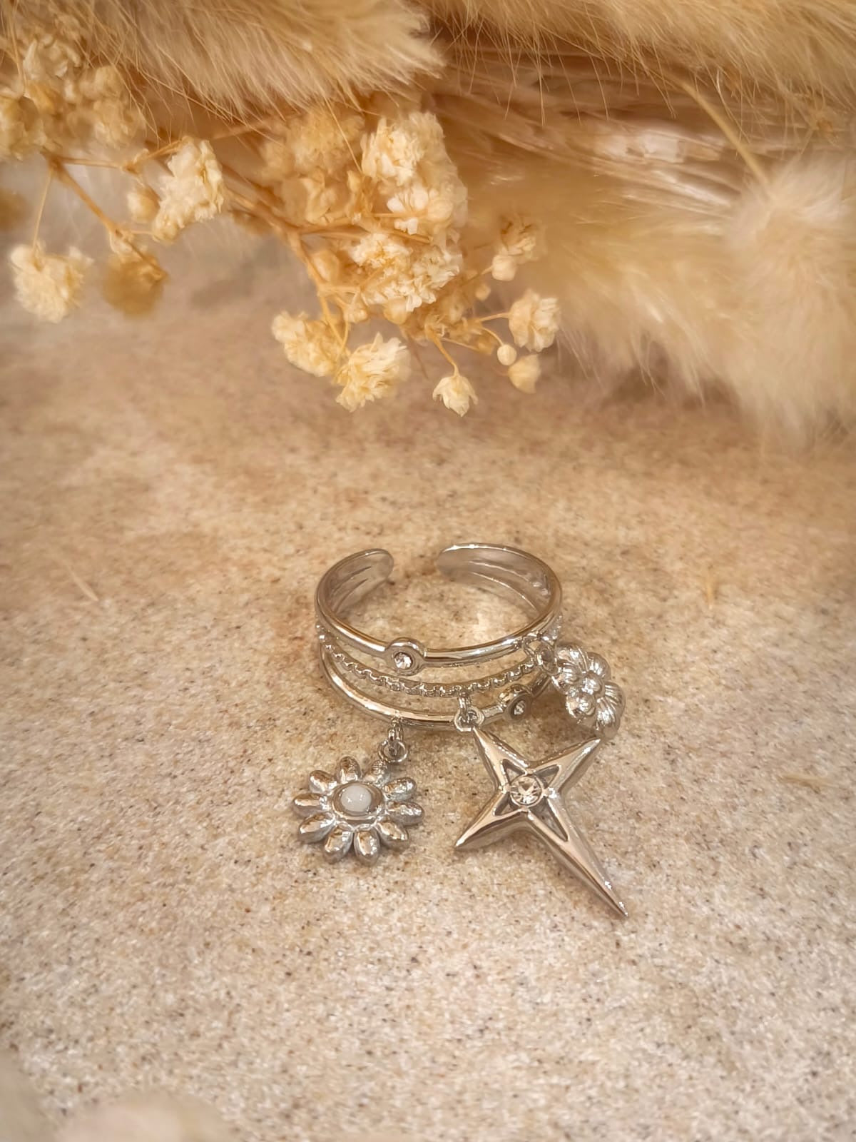 Bague Sylvie en acier inoxydable