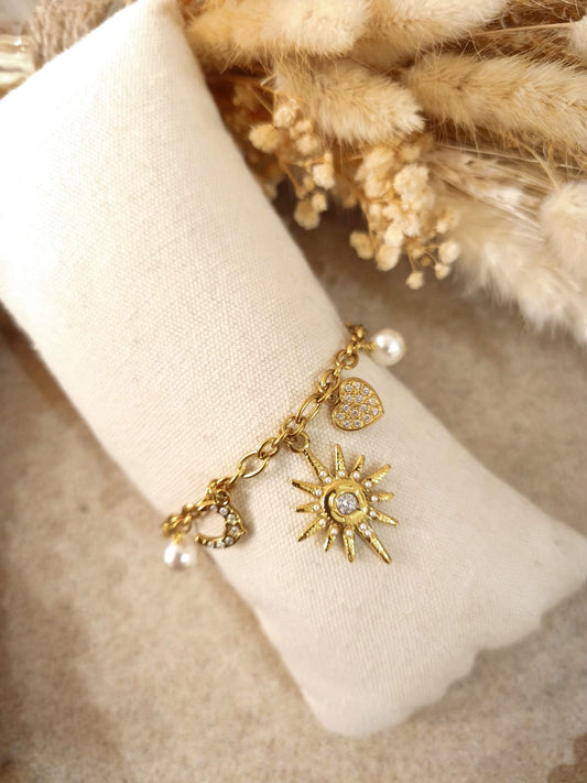 Bracelet Thara en acier inoxydable