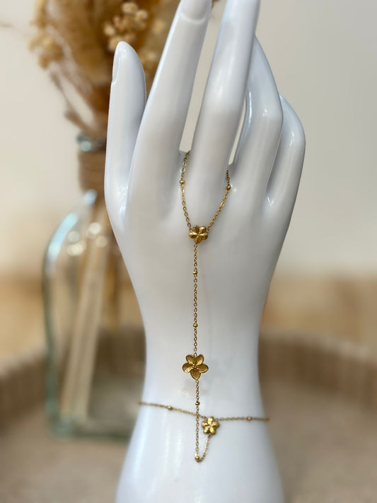 Chaîne de main Lysandra en acier inoxydable