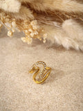 Bague Nymia en acier inoxydable