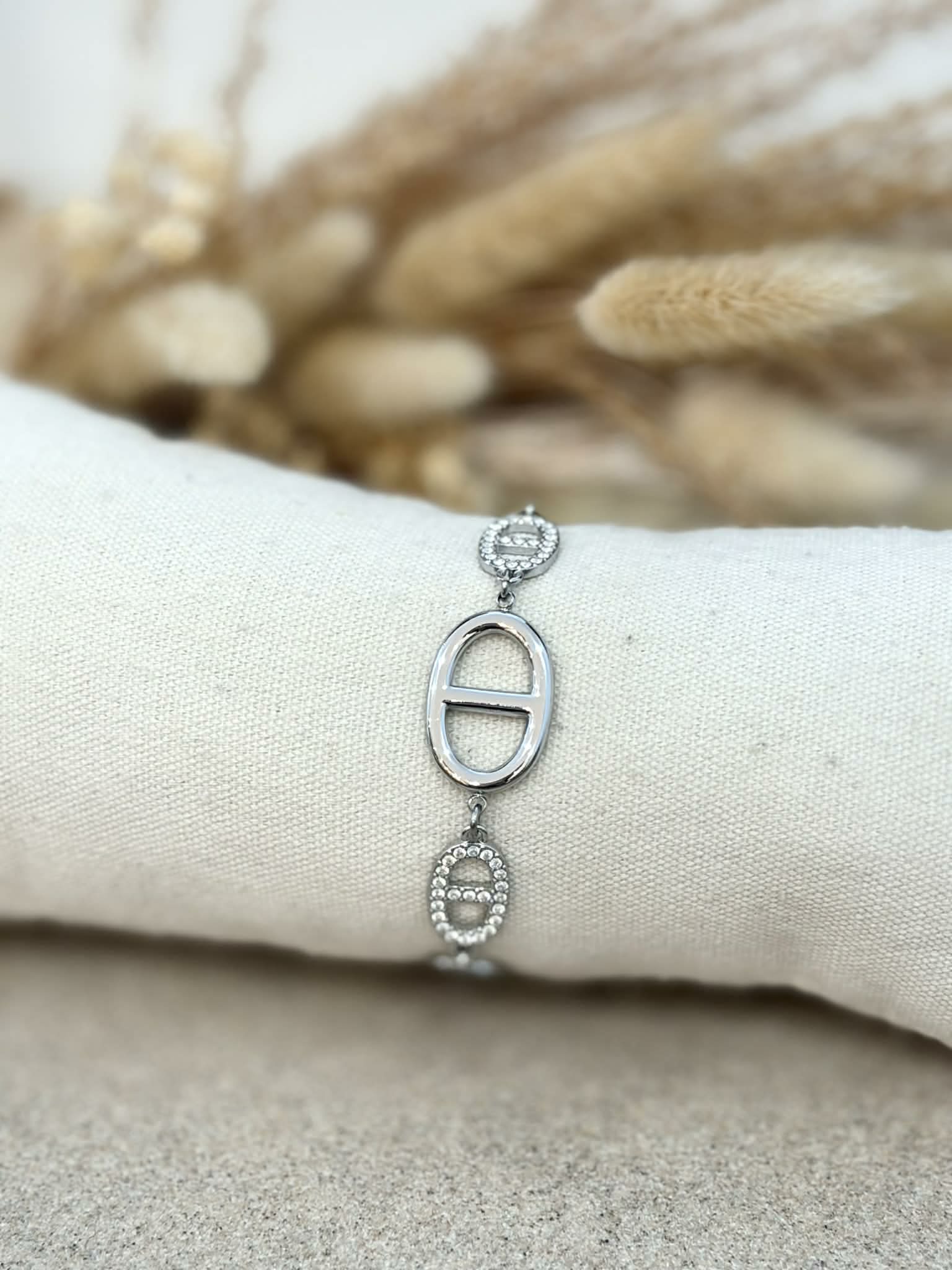 Bracelet Séréna en acier inoxydable