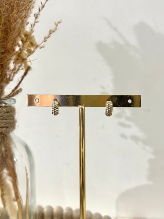 Boucles d’oreilles ilana en acier inoxydable