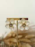 Boucles d'oreilles Leila en acier inoxydable