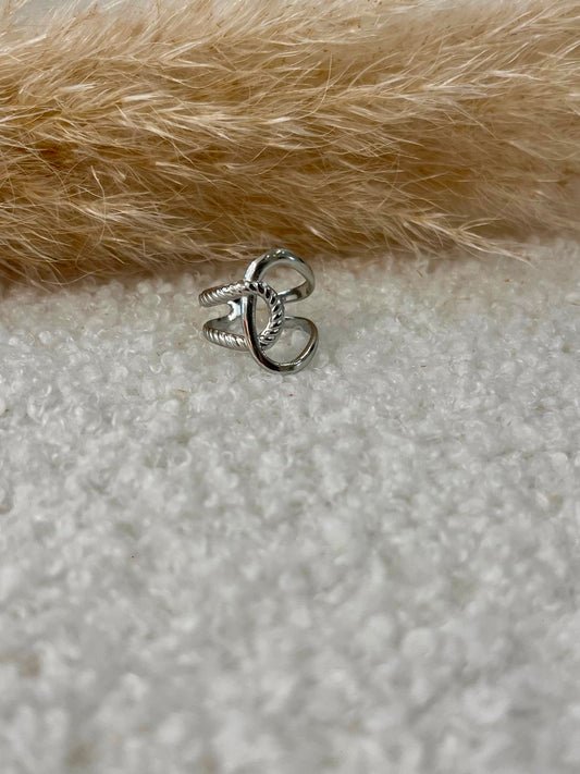 Bague Célia en acier inoxydable