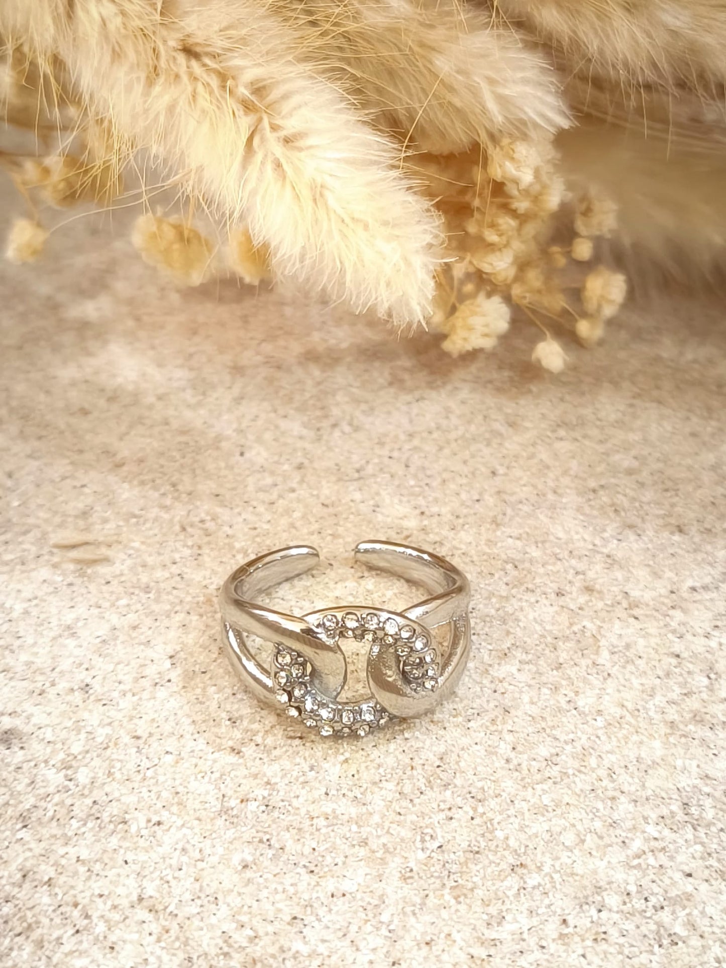 Bague Lya en acier inoxydable