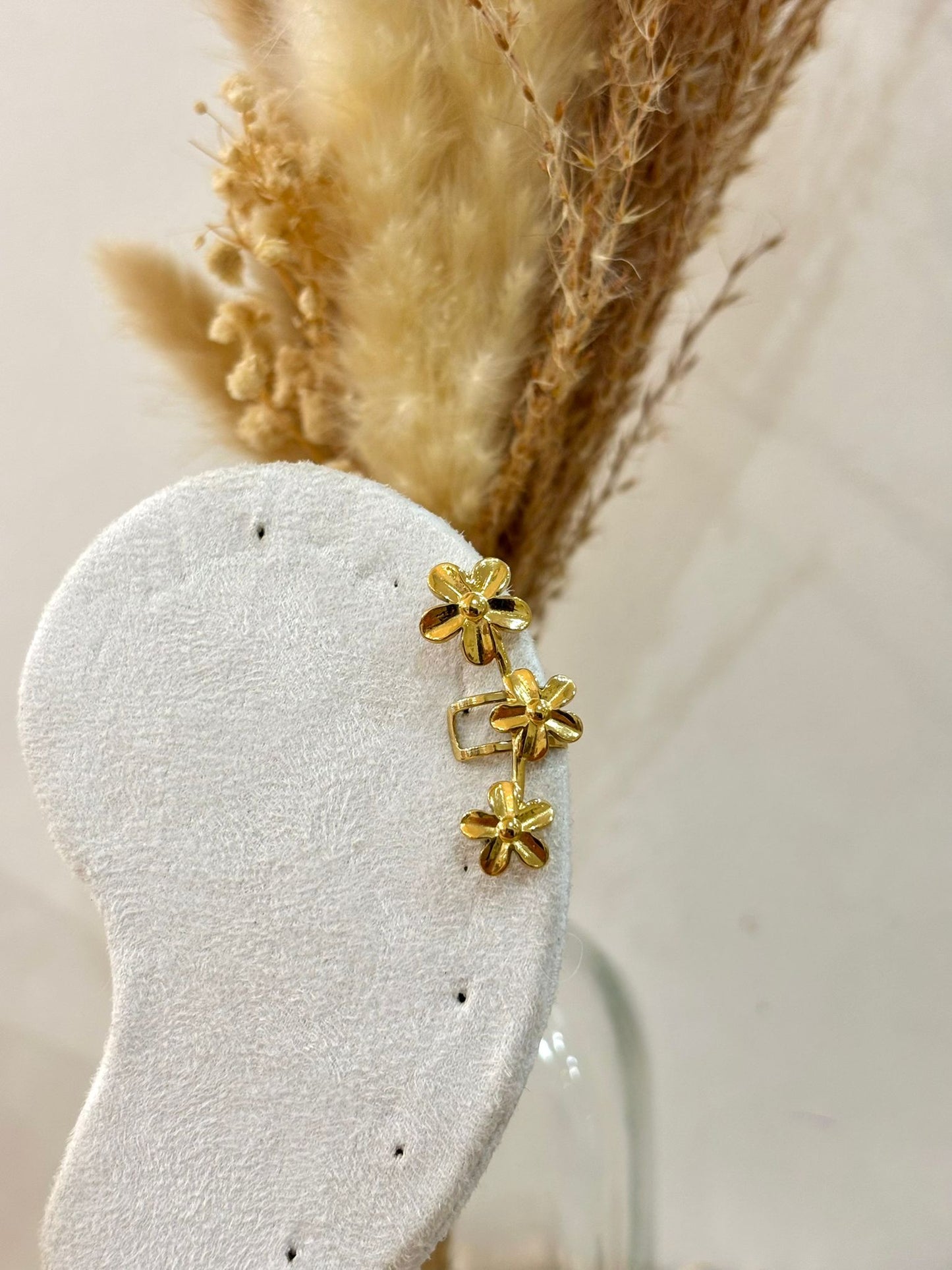 Bijou d'oreille Néline en acier inoxydable