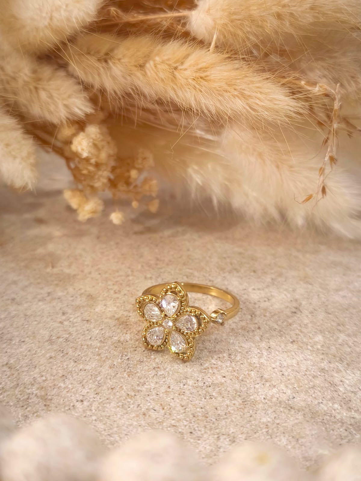 Bague Tara anti-stress en acier inoxydable