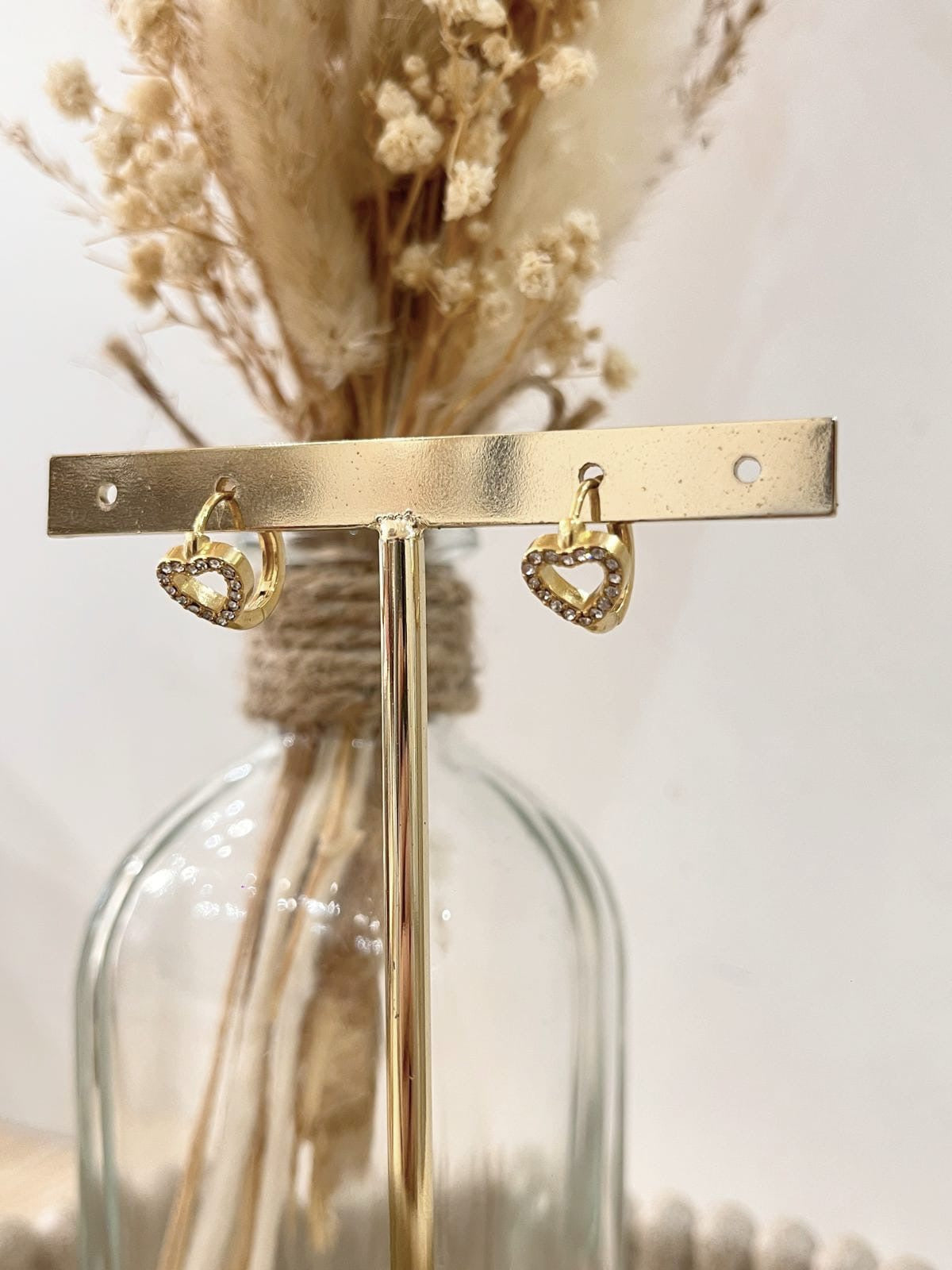 Boucles d'oreilles Aya en acier inoxydable