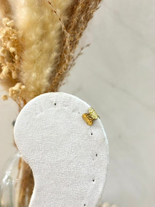 Bijou d'oreille Mireya en acier inoxydable