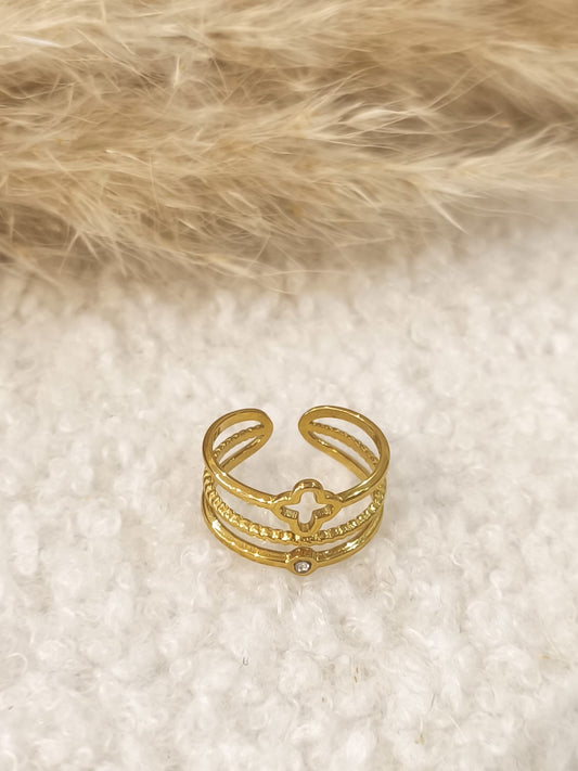 Bague Nola en acier inoxydable