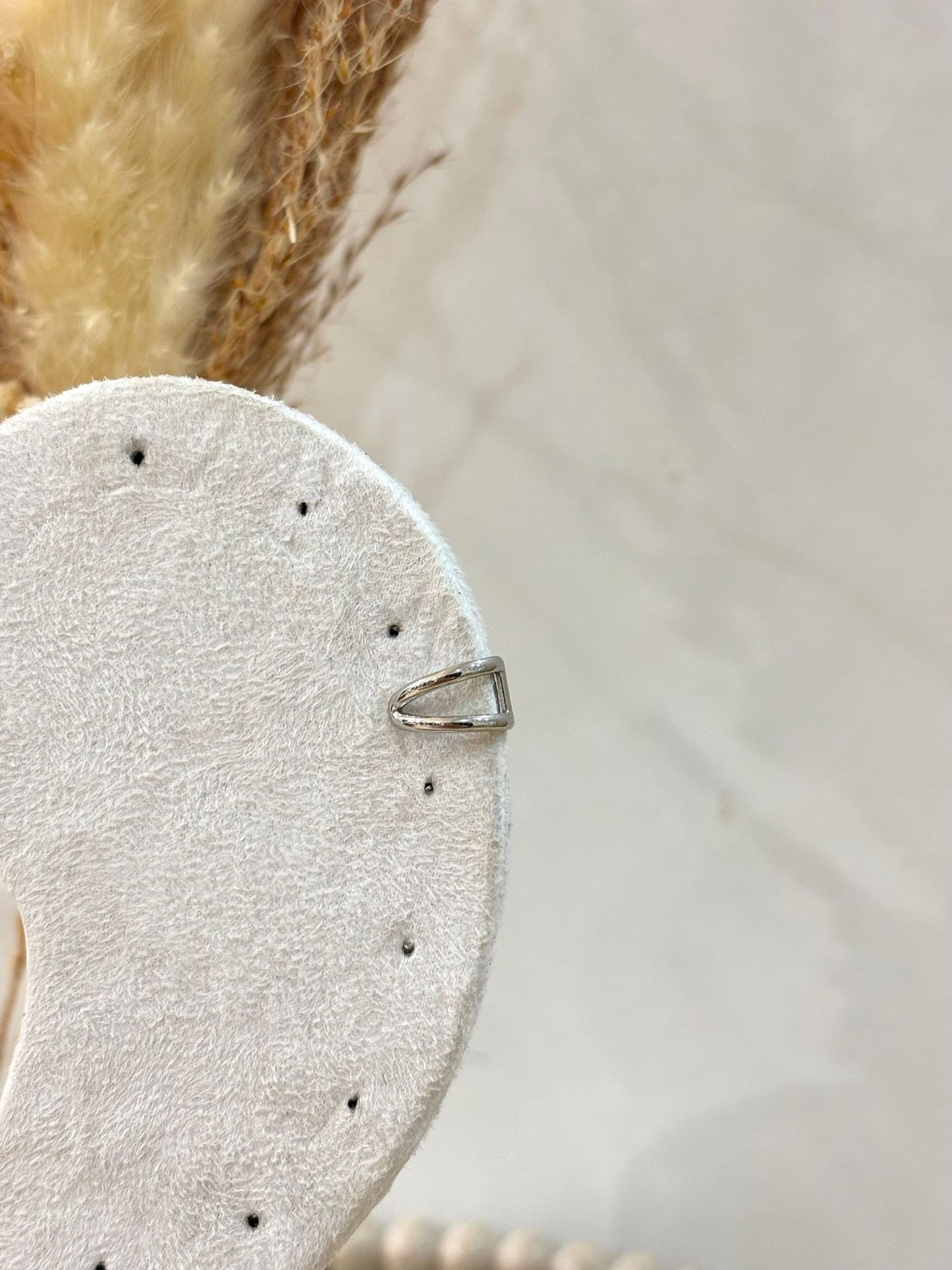 Bijou d'oreille Auralia en acier inoxydable