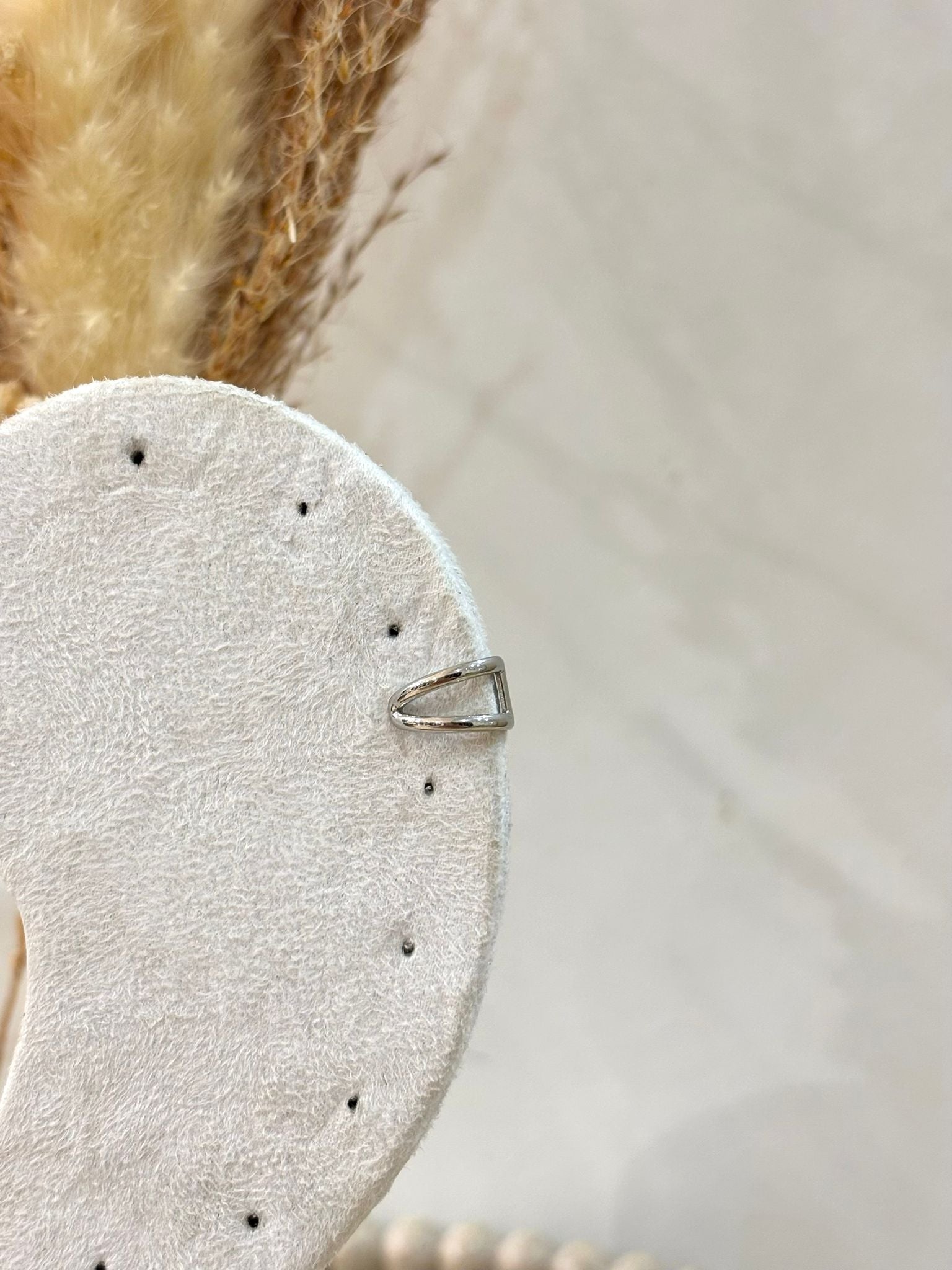 Bijou d'oreille Auralia en acier inoxydable