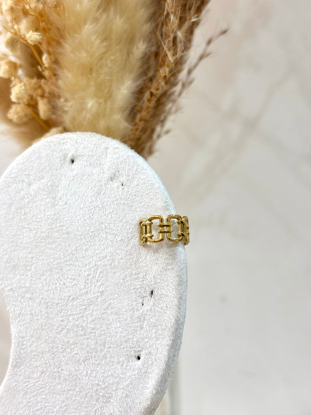 Bijou d'oreille Thais en acier inoxydable
