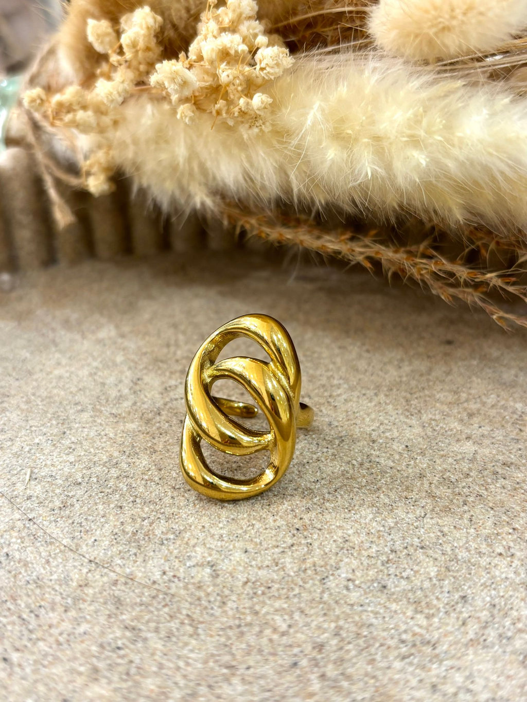 Bague Zéphira en acier inoxydable