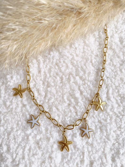 Collier à breloques Orphée en acier inoxydable