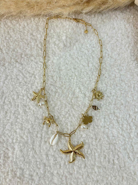 Collier Ada en acier inoxydable - Maison Aurora
