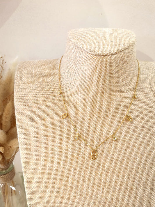 Collier en acier inoxydable Élysée