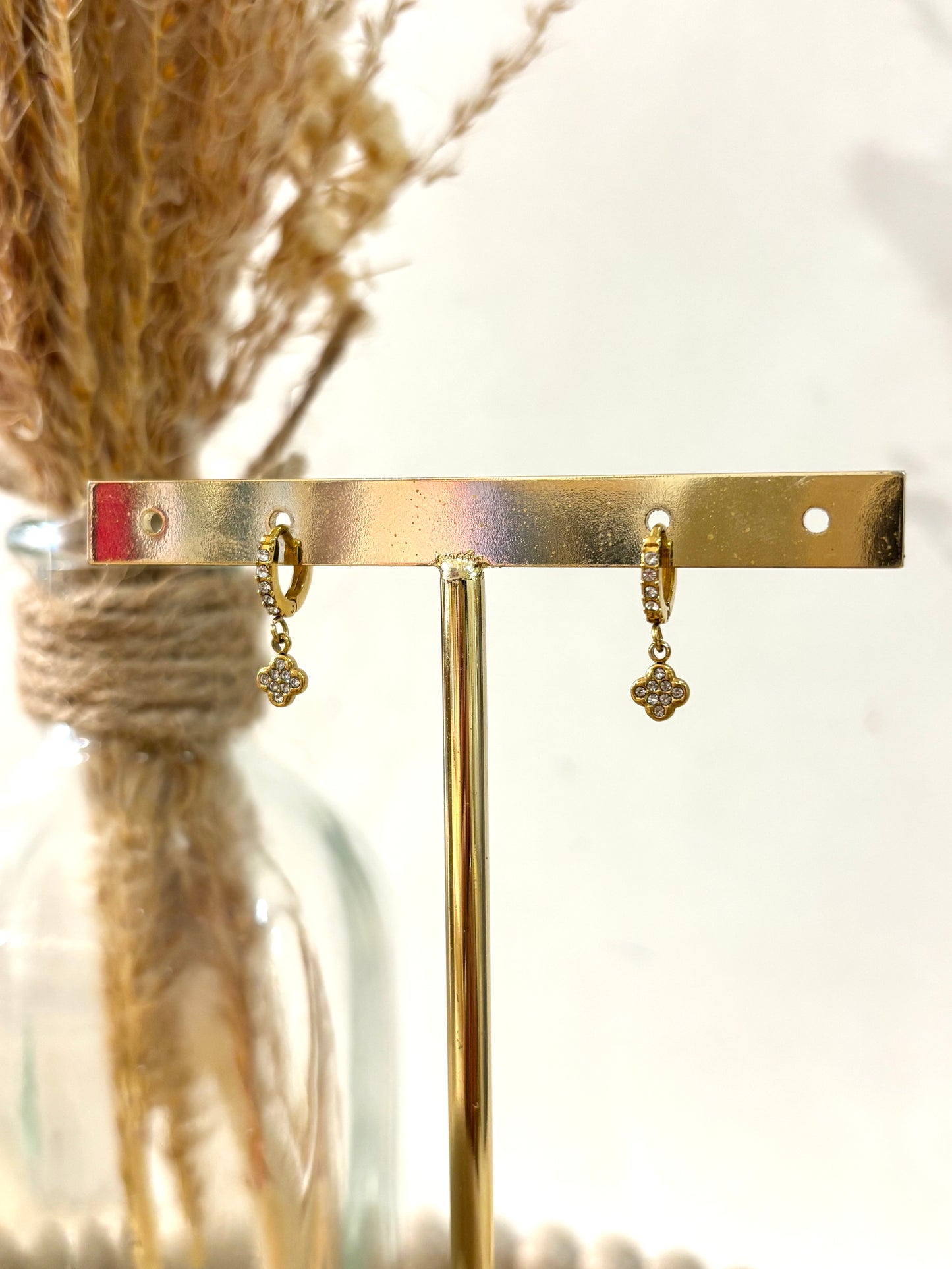 Boucles d’oreilles Lovia en acier inoxydable