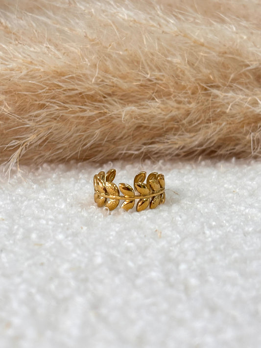 Bague Valentine en acier inoxydable
