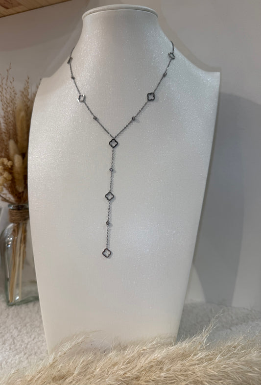 Collier Y best seller Léa en acier inoxydable