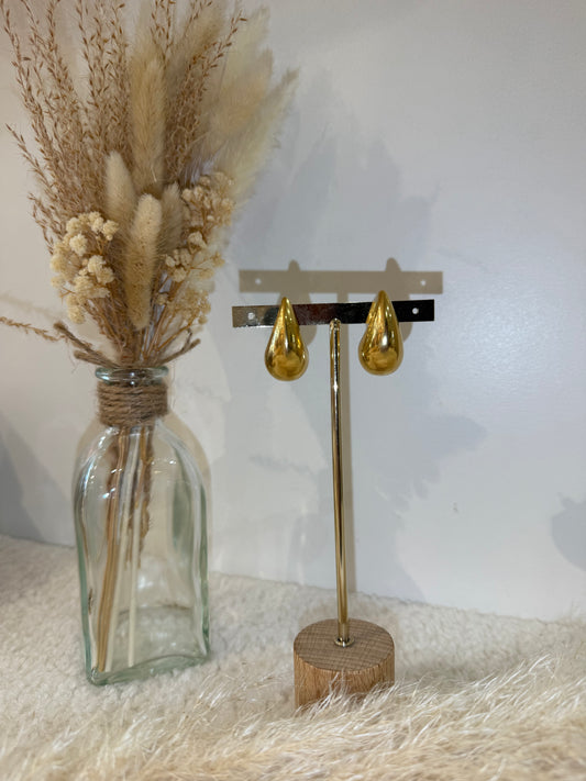 Boucles d'oreilles best seller lina en acier inoxydable