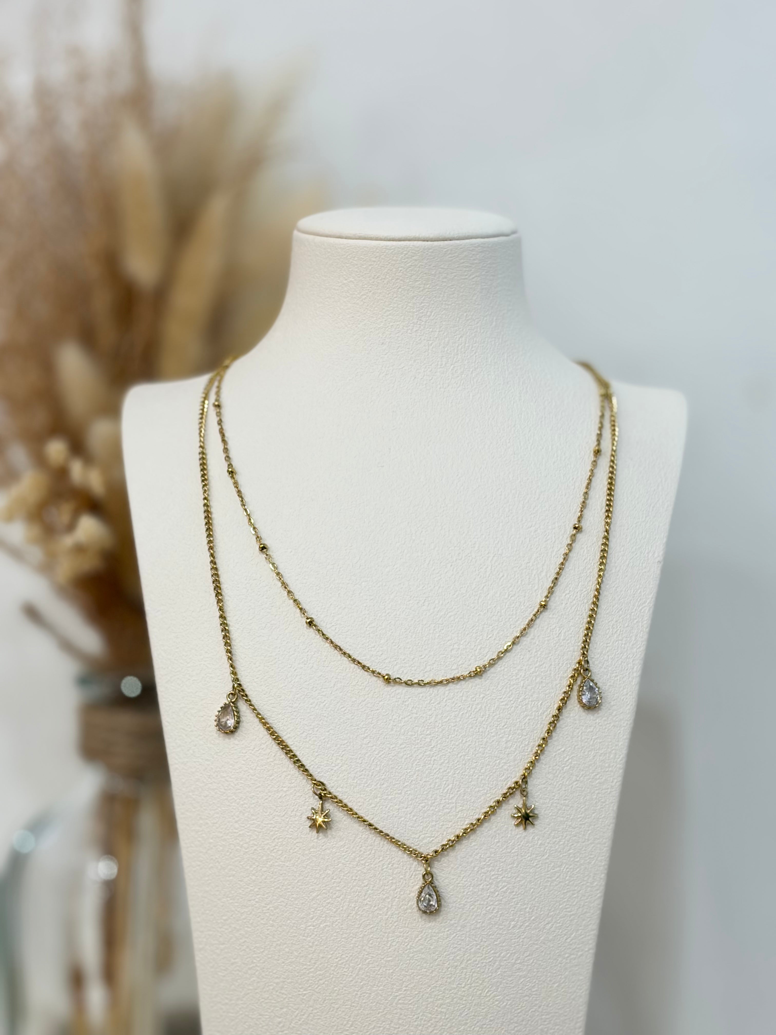 Collier Ena en acier inoxydable