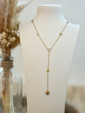 Collier Y Ora en acier inoxydable