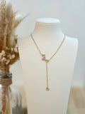 Collier Y Aurorelle en acier inoxydable