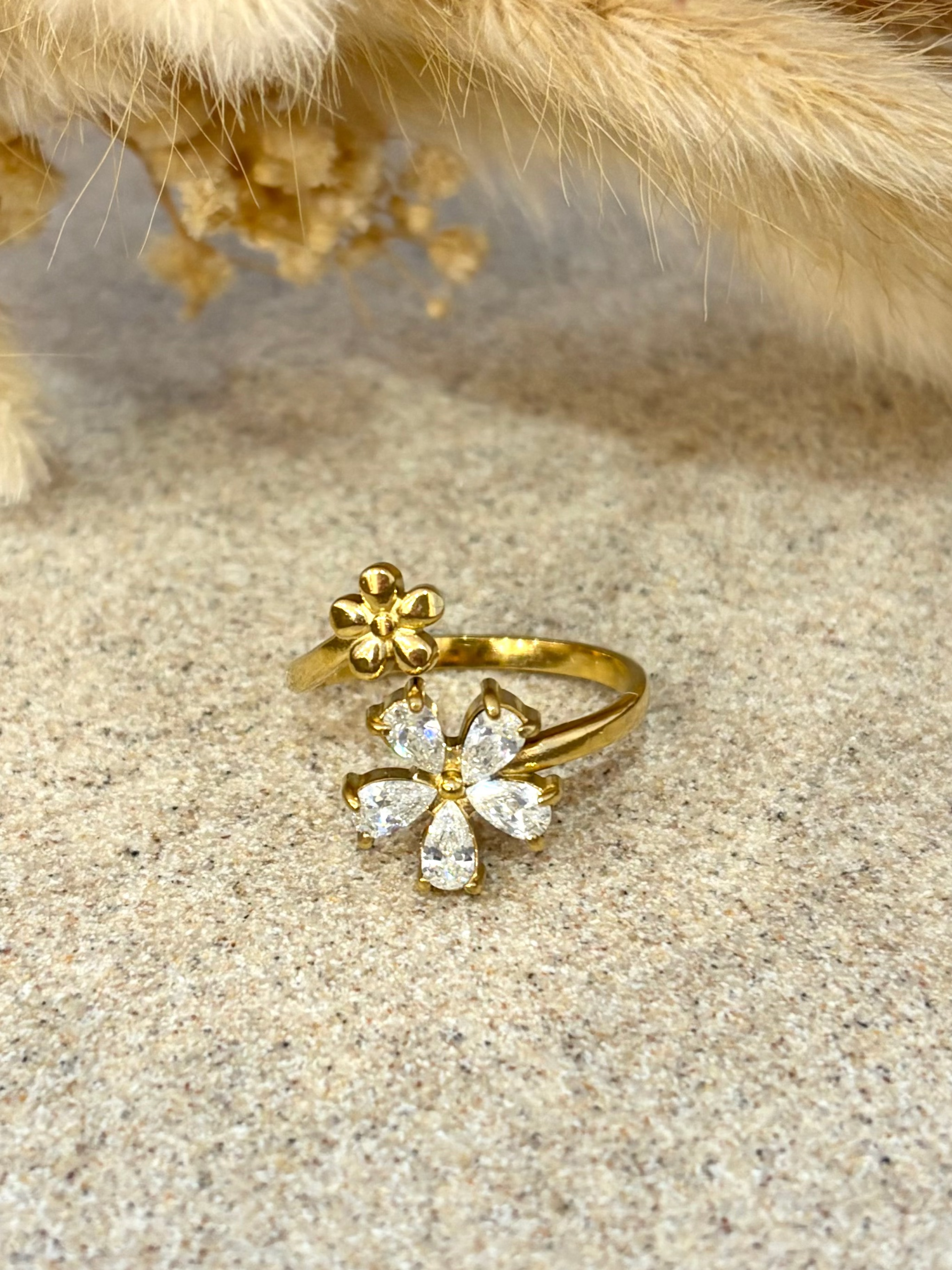 Bague Auréa en acier inoxydable