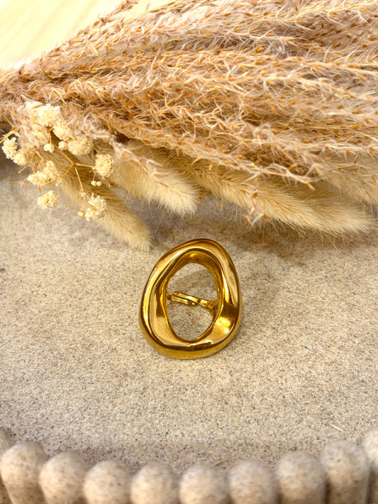 Bague best seller Carenza en acier inoxydable