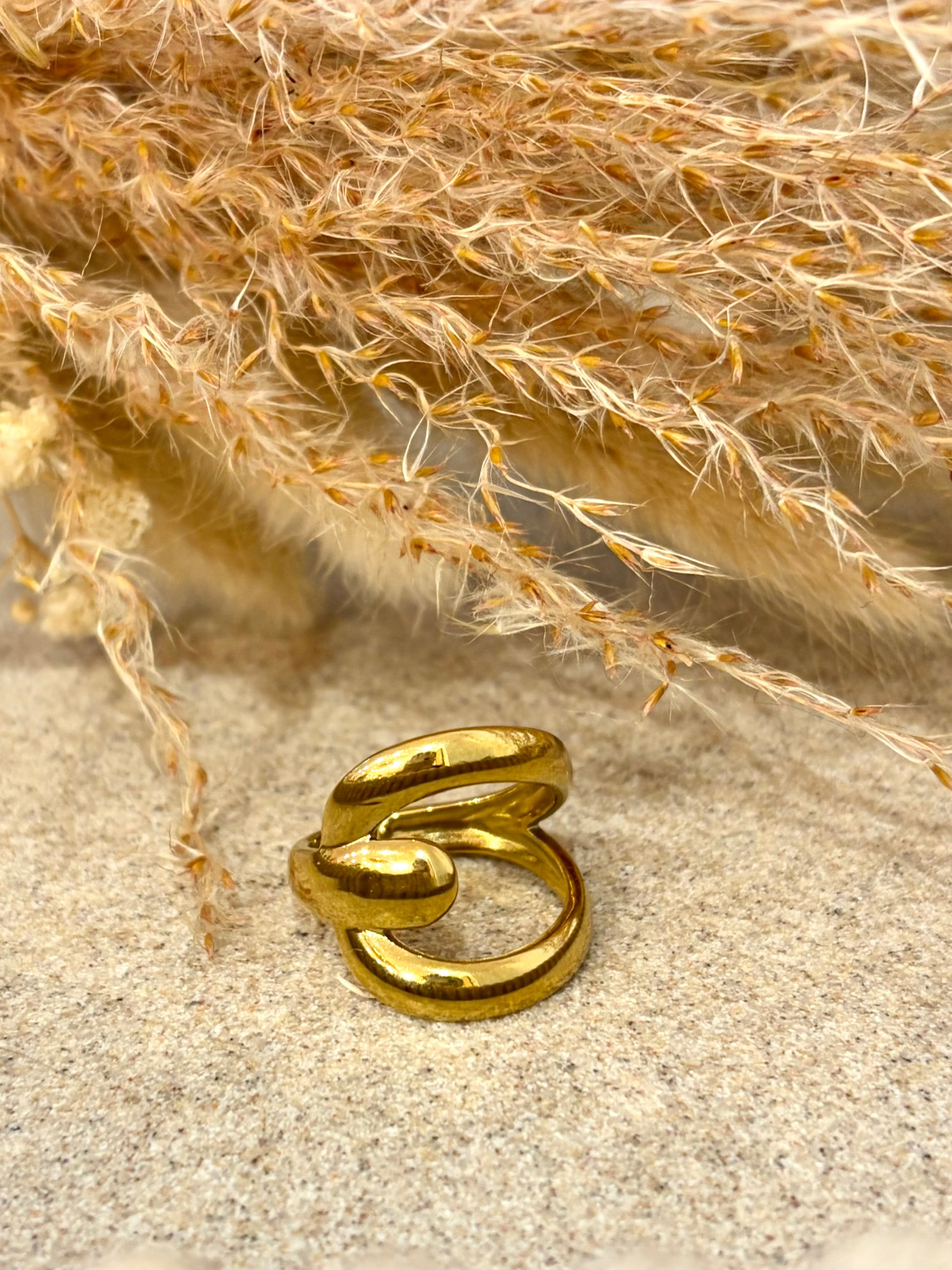 Bague Solya en acier inoxydable