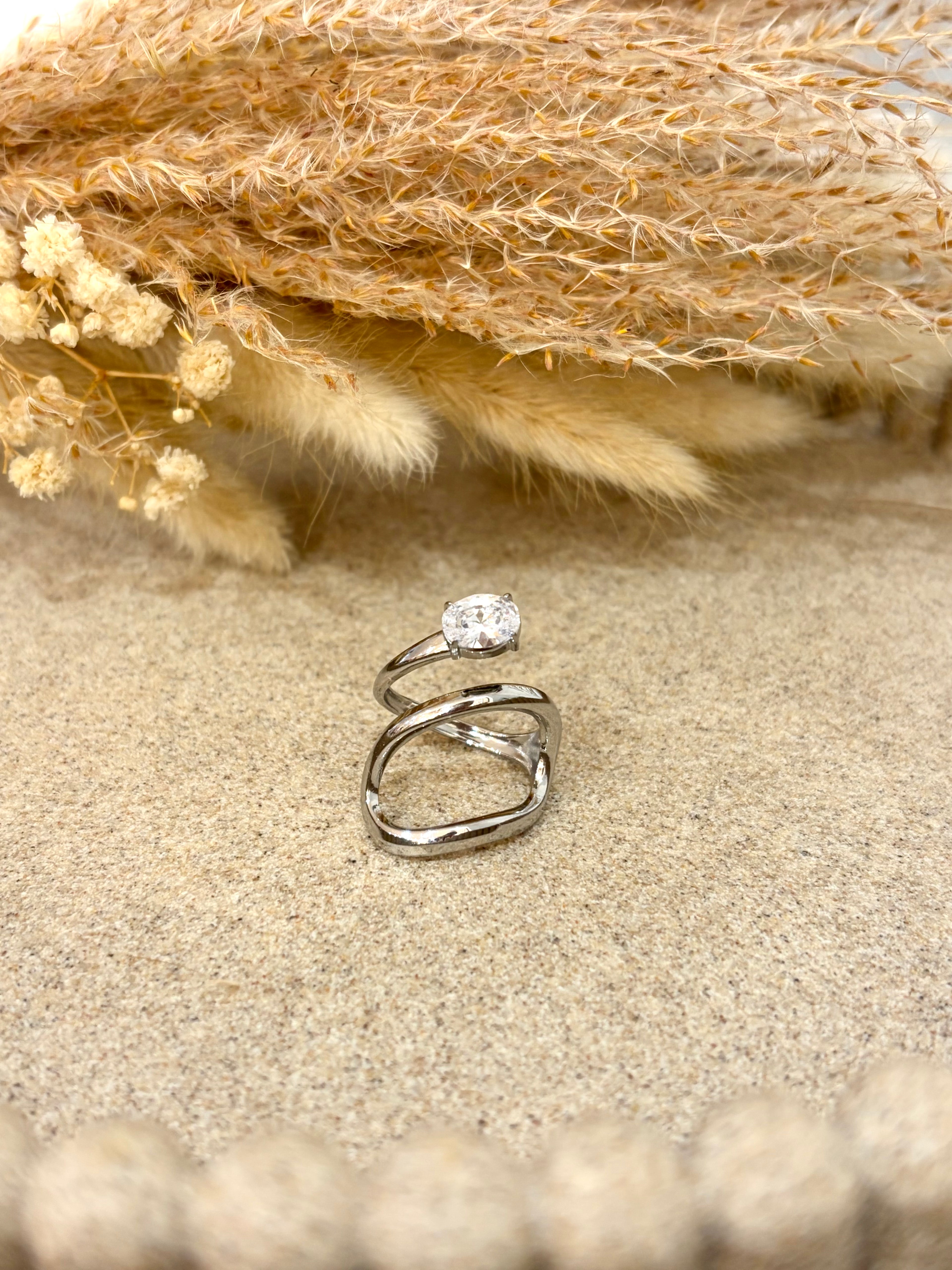 Bague Nyxie en acier inoxydable