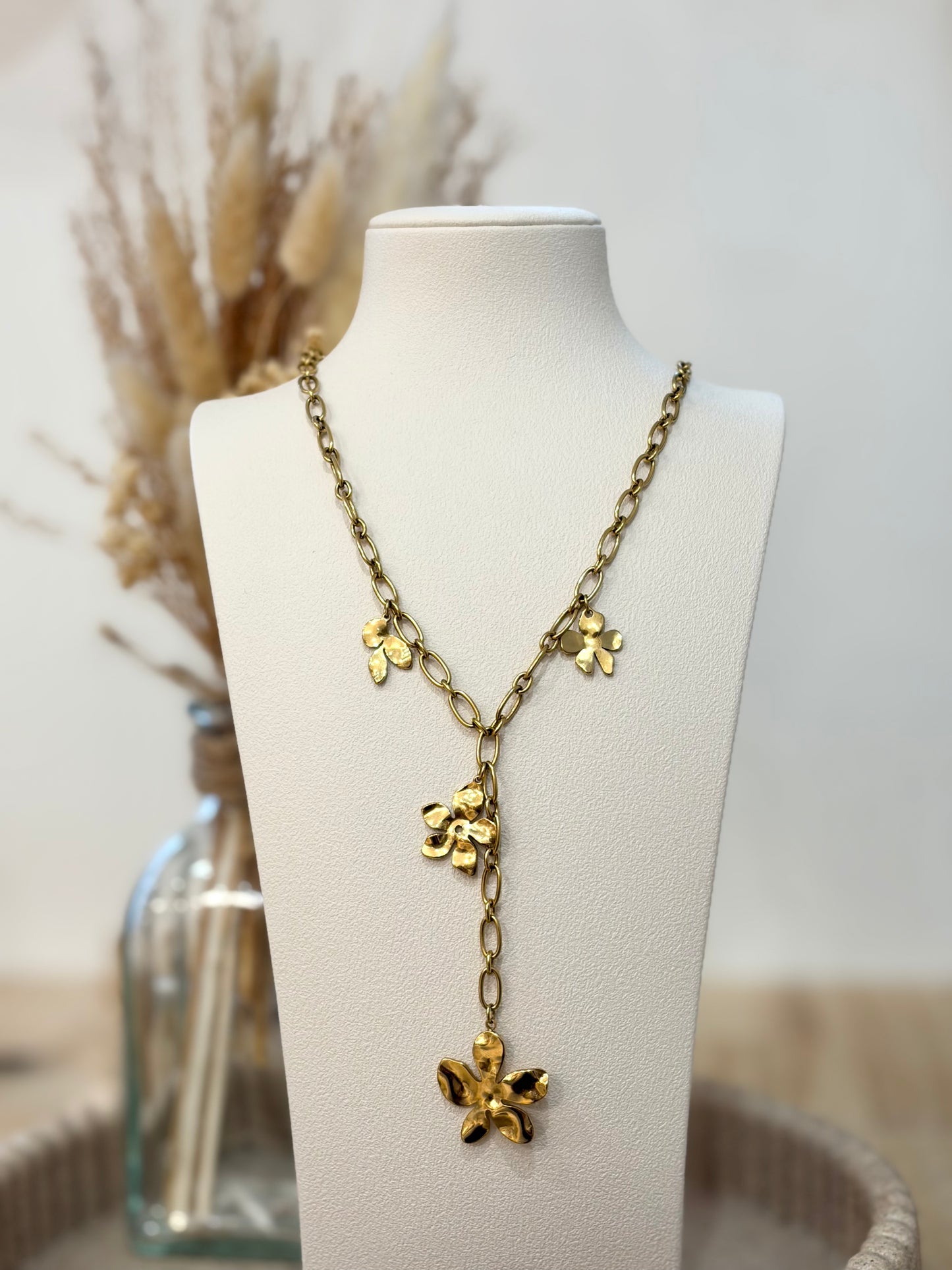 Collier Léora en acier inoxydable