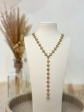 Collier Y Orianne en acier inoxydable