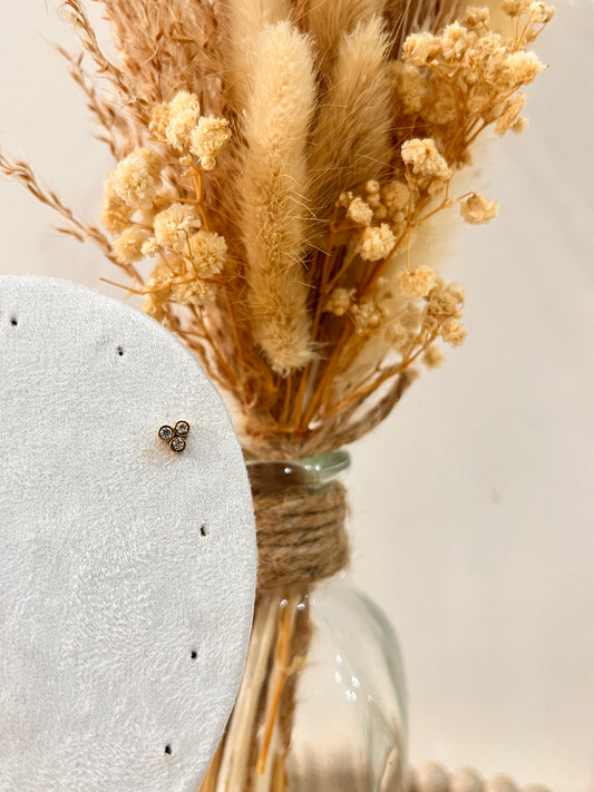 Piercing Pamela en acier inoxydable