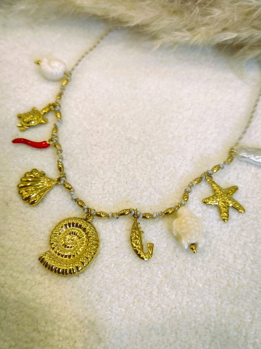 Collier à breloques Isolde