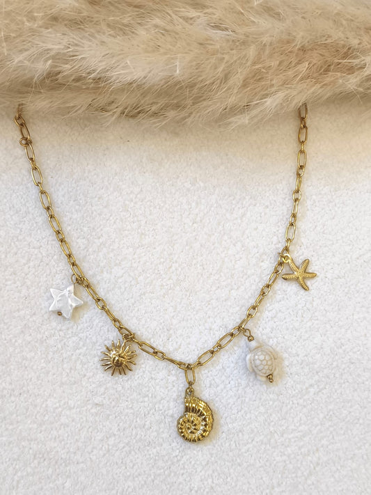 Collier à breloques Thalia